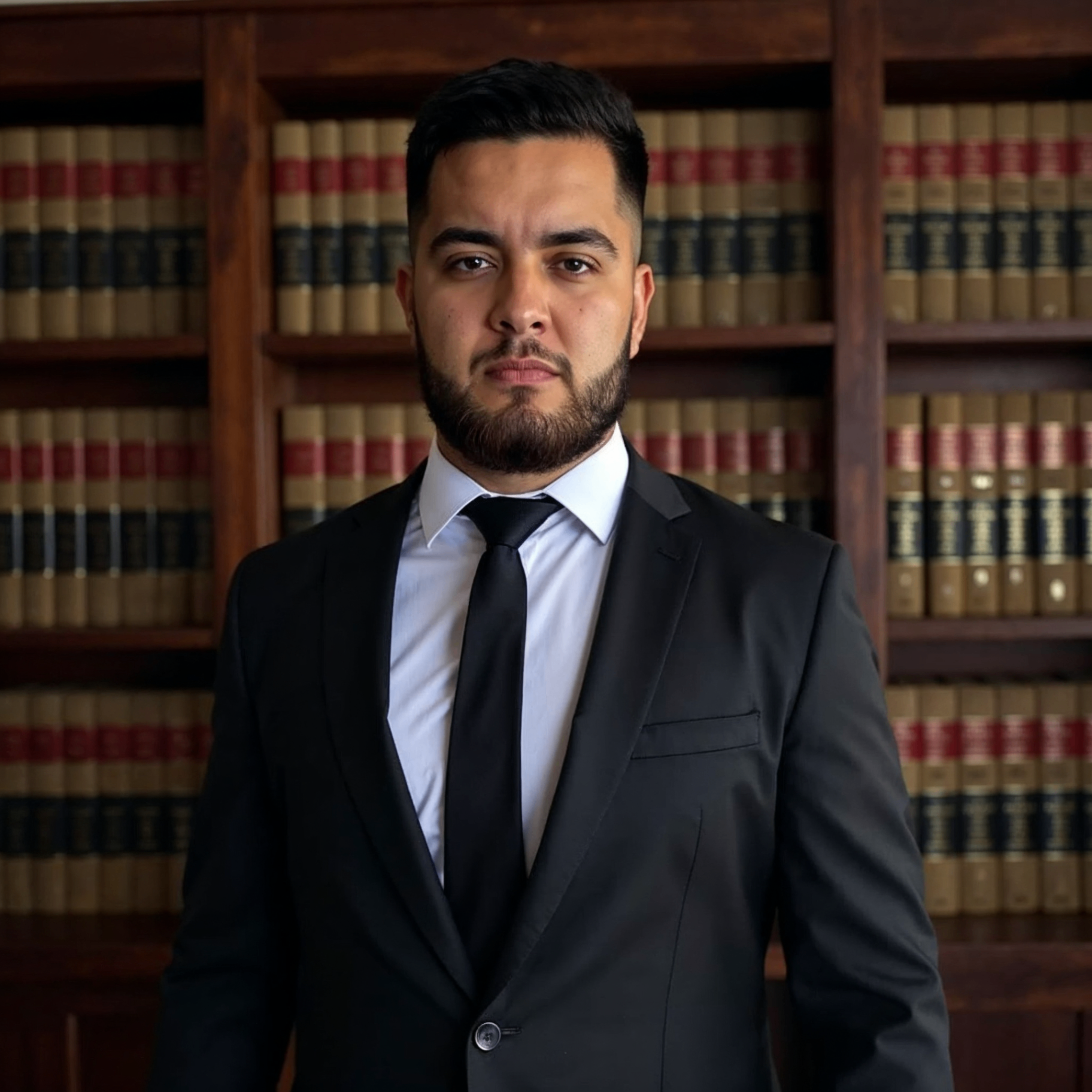 Dr. Gustavo Pinheiro em seu escritório de advocacia em Curitiba
